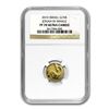 Image 1 : 2010 Israel Jonah in the Whale Smallest Gold Coin PF-70