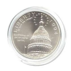 US Commemorative Dollar Uncirculated 1994-D Capital