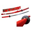 Image 1 : COLLECTORS EDITION 40\" CHINESE RED DRAGON SAMURAI KATA