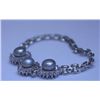 Image 1 : GRAY PEARL AND CZ BRACELET