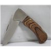 Image 2 : COLLECTORS EDITION USA TRACKER KNIFE W/ WOOD HANDLE