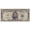 Image 1 : 1953 $5 Silver Certificate, G-VG