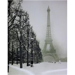 Winter at Eiffel Tower