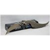 Image 2 : COLLECTORS EDITION SKULLWING 2.5" BLADE ANTIQUE SILVER