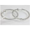 Image 2 : Genuine  1.52 ctw Diamond Earring 18KT White Gold