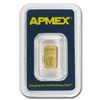 Image 1 : 1 gram APMEX Gold Bar .9999Fine (In TEP Package)