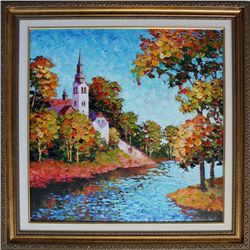 ALEXANDER ANTANENKA "A STEEPLE ON THE HILL"