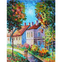 Original ALEXANDER ANTANENKA "MOONLIGHT PROMENADE"