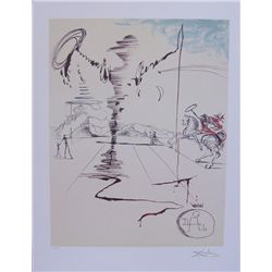 SALVADOR DALI "Chevalier"