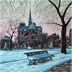 LIUDMILA KONDAKOVA "Notre Dame Winter"