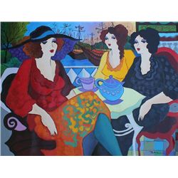 PATRICIA GOVEZENSKY "Lady's Tea at Port"
