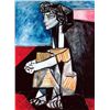 Image 2 : PABLO PICASSO "JACQUELINE WITH HER ARMS CROSSED"
