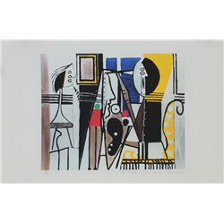 PABLO PICASSO "Painter in the Studio"