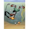 Image 2 : WARNER BROTHERS "Underwater Daffy"