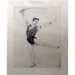 Original Drypoint Etching Icart