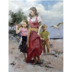 Original Embellished Giclee Pino