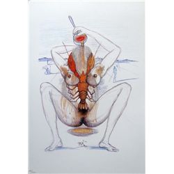Salvador Dali- "Nude and Lobster"