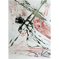 Salvador Dali "Baiulans sibi crucem, exivit"