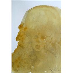 Salvador Dali "Assueres adamavit Esther"