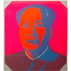 Andy Warhol "Mao" Sunday B. Morning Silkscreen