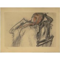 Edgar Degas Lithograph from "Danse Dessin"
