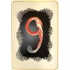Image 1 : Original Hand Signed Serigraph Erte "Number 9"