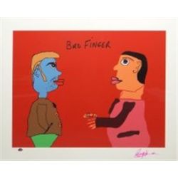 Hand Signed Limited Edition Ringo Starr "Bad Finger"