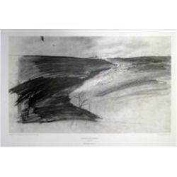 Andrew Wyeth Collotype "Snow Flurries"