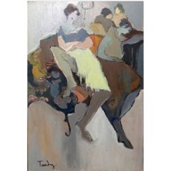 Original Itzchak Tarkay Painting