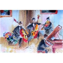 Original Hand Signed Watercolor by Rozenvain