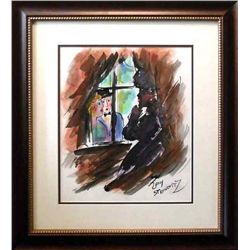 Original Pastel and Ink by SteynovitzOriginal Pastel and Ink by Zamy Steynovitz titled "Windows View