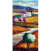 Image 1 : Original Hand Signed Acrylic on Canvas by Brodinsky