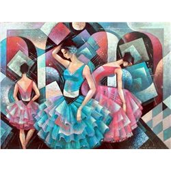 Original Acrylic on Canvas by Datloof