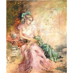 Handsigned Original Mixed Media Art by Francis