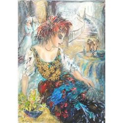 Handsigned Original Mixed Media Art by Francis