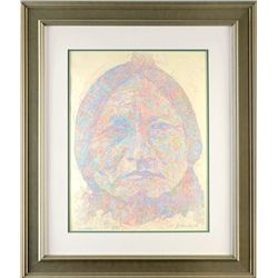 Guillaume Azoulay Original Art Framed