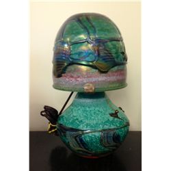 Jean Claude Novaro hand blown glass lamp