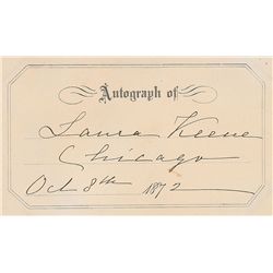 Lincoln Assassination: Laura Keene