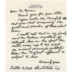 Watergate: Archibald Cox