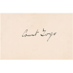 Admiral Heihachiro Togo