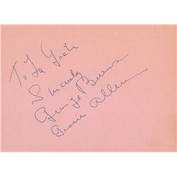 George Burns and Gracie Allen