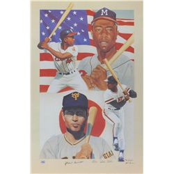 Hank Aaron and Sadaharu Oh