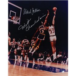 Wilt Chamberlain and Kareem Abdul-Jabbar