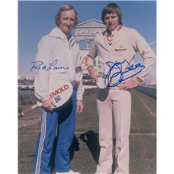 Jimmy Connors and Rod Laver