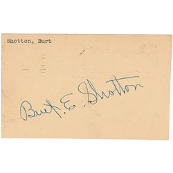 Burt Shotton