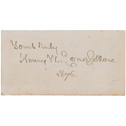 Henry Wadsworth Longfellow