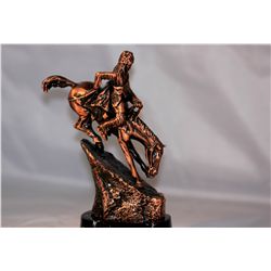 FREDERICK REMINGTON MOUNTAIN MAN BRONZE STATUE REPLICA