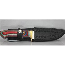 COLLECTORS EDITION WHITE TAIL SKINNER PAKKAWOOD HANDLE