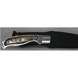COLLECTORS EDITION 8.5" MAXAM FIXED BLADE HUNTING KNIFE