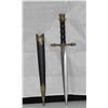 Image 1 : COLLECTABLE EUROPEAN MIDIEVAL STYLE DAGGER